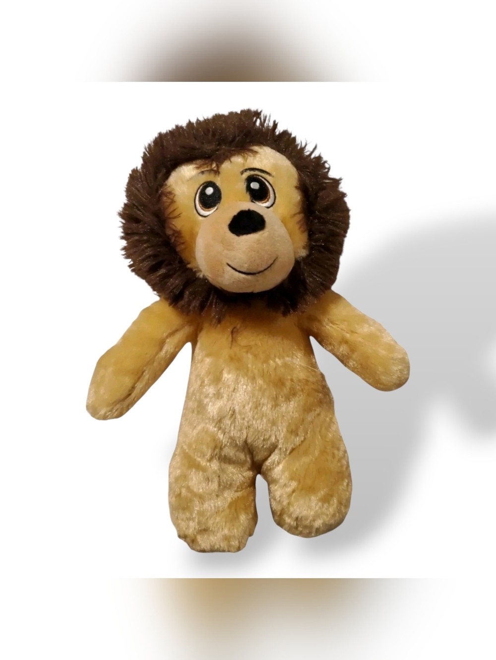 Charming Tan Plush Lion Stuffed Animal